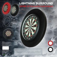 Masquedardos Illuminazione Dianabulls Lightning Led Pu Surround Nero 37911