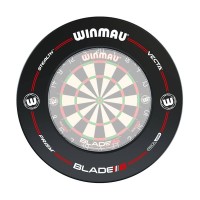 Masquedardos Dartboard Surrounded Pro-line Black Winmau Darts 4439