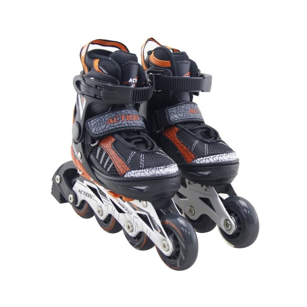 Masquedardos Patins à roues alignées extensibles Ge-max, taille de châssis en aluminium 32-35 Pat61047