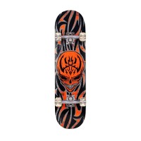 Masquedardos Orange Skull Skateboard 79x21cm Pat61053nj