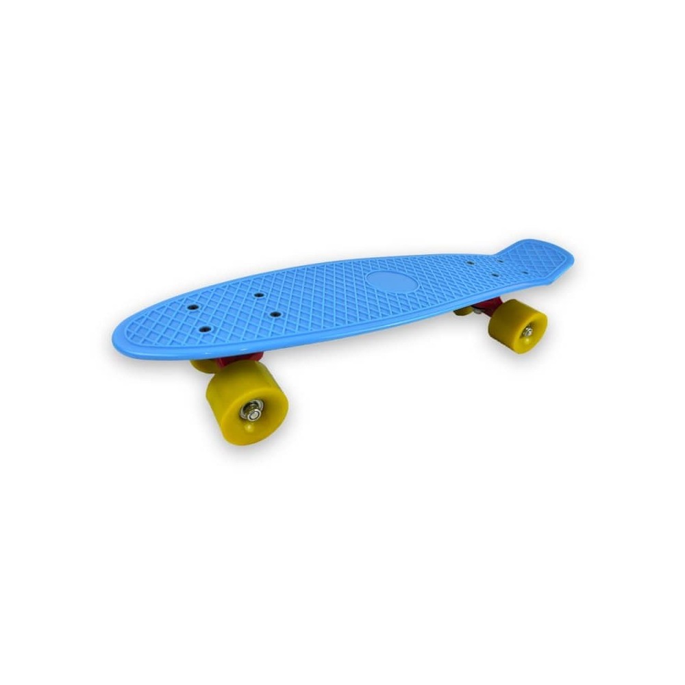 Masquedardos Cruiser Skateboard, Plastic 57 x 15.25 Cm, Blue Pat61055az