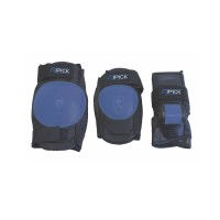 Masquedardos Set of 3 Junior Skating Protections (knee pads, elbow pads, hand protectors) Pat61009