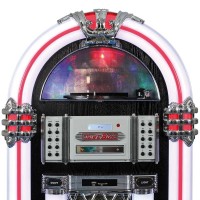 Masquedardos Juke Box Denver Radio Vinyle Am/fm, Cd, Usb/sd, Mp3, Bluetooth 5091