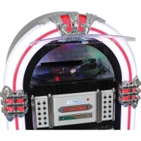 Masquedardos Juke Box Denver Radio Vinyle Am/fm, Cd, Usb/sd, Mp3, Bluetooth 5091