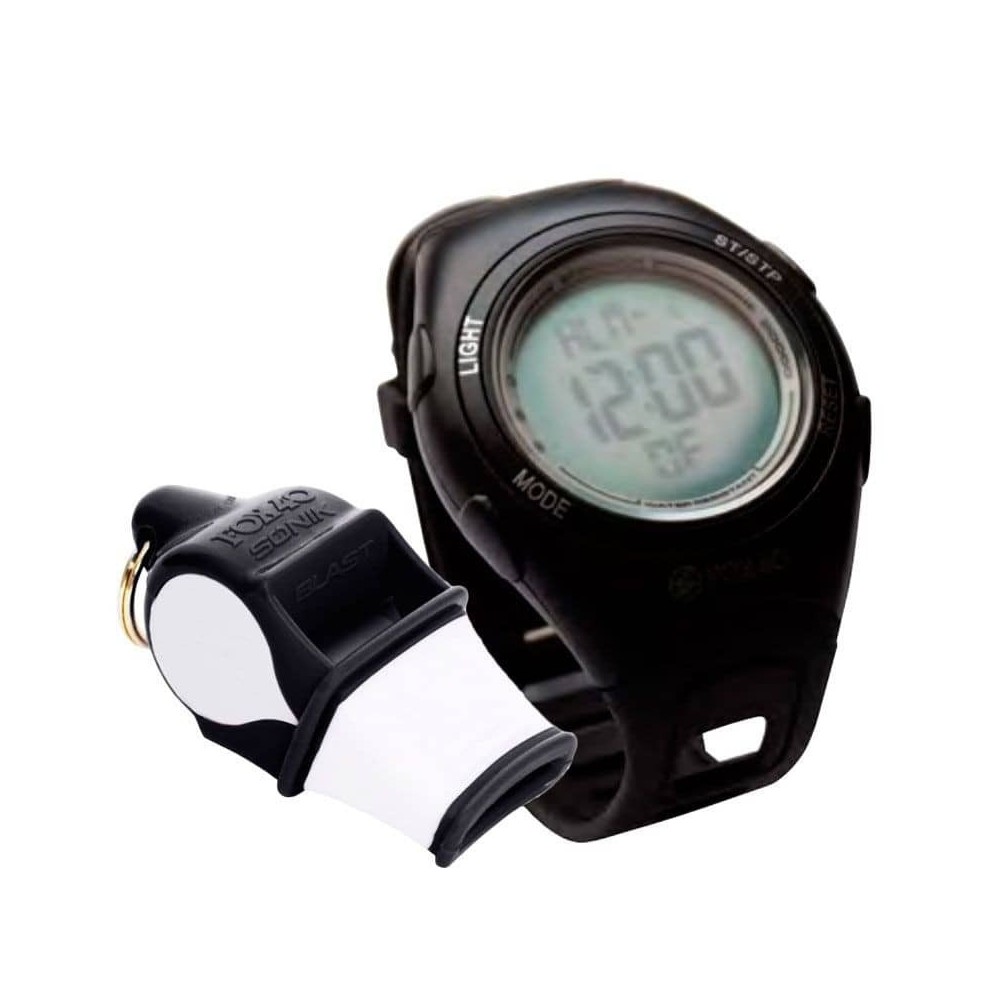 Masquedardos Pack Silbato Fox 40 Sonik Blast Y Reloj Black Nixon 6906-0705