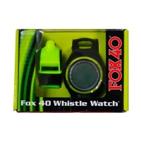 Masquedardos Confezione fischietto Fox 40 Sonik Blast e orologio nero Nixon 6906-0705