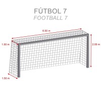 Masquedardos Soccer Nets Game 7 Basic 5031