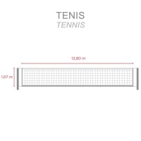 Masquedardos Champion Tennisnetz 5062