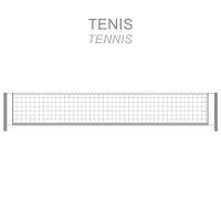 Masquedardos Tennisnetz Expert 5063