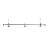 Masquedardos Billiard Lamp 3 Tulipas Silver 23109-SIL