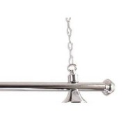 Masquedardos Billiard Lamp 3 Tulipas Silver 23109-SIL