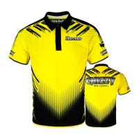 Masquedardos Camiseta Harrows Darts Chizzy Amarillo L Me64002