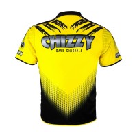 Masquedardos T-shirt Harrows Darts Chizzy jaune L Me64002