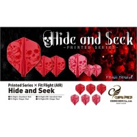 Masquedardos Plumas Fit Flight Hide And Seek Shape Rojo