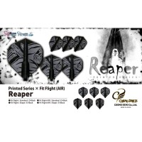 Masquedardos Fit Flight Reaper Shape Black Feathers