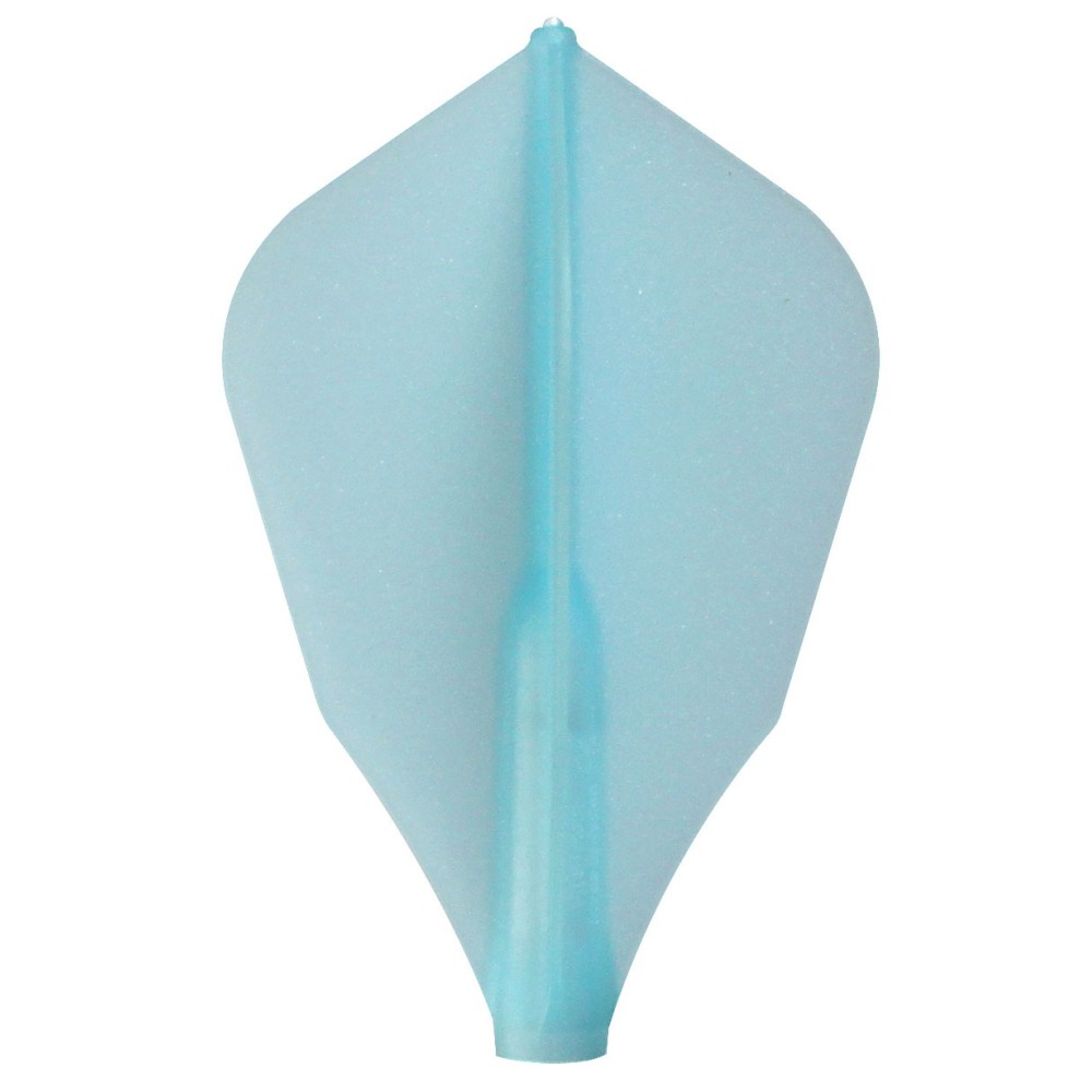 Masquedardos Fit Flight Feathers 6 Units. W-shape Light Blue