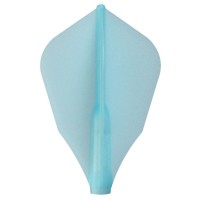 Masquedardos Fit Flight Feathers 6 Units. W-shape Light Blue