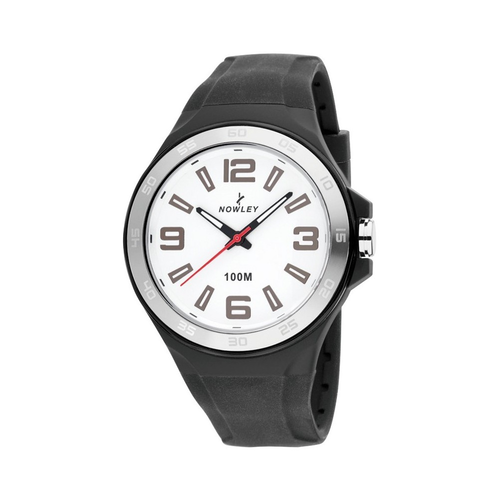 Masquedardos Reloj Nowley Racing Black White 8-6308-0-1