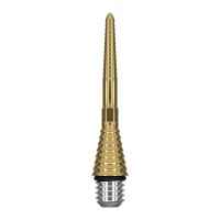 Masquedardos Conversion Tips Target Titanium Grooved Sp 26mm Gold 380178