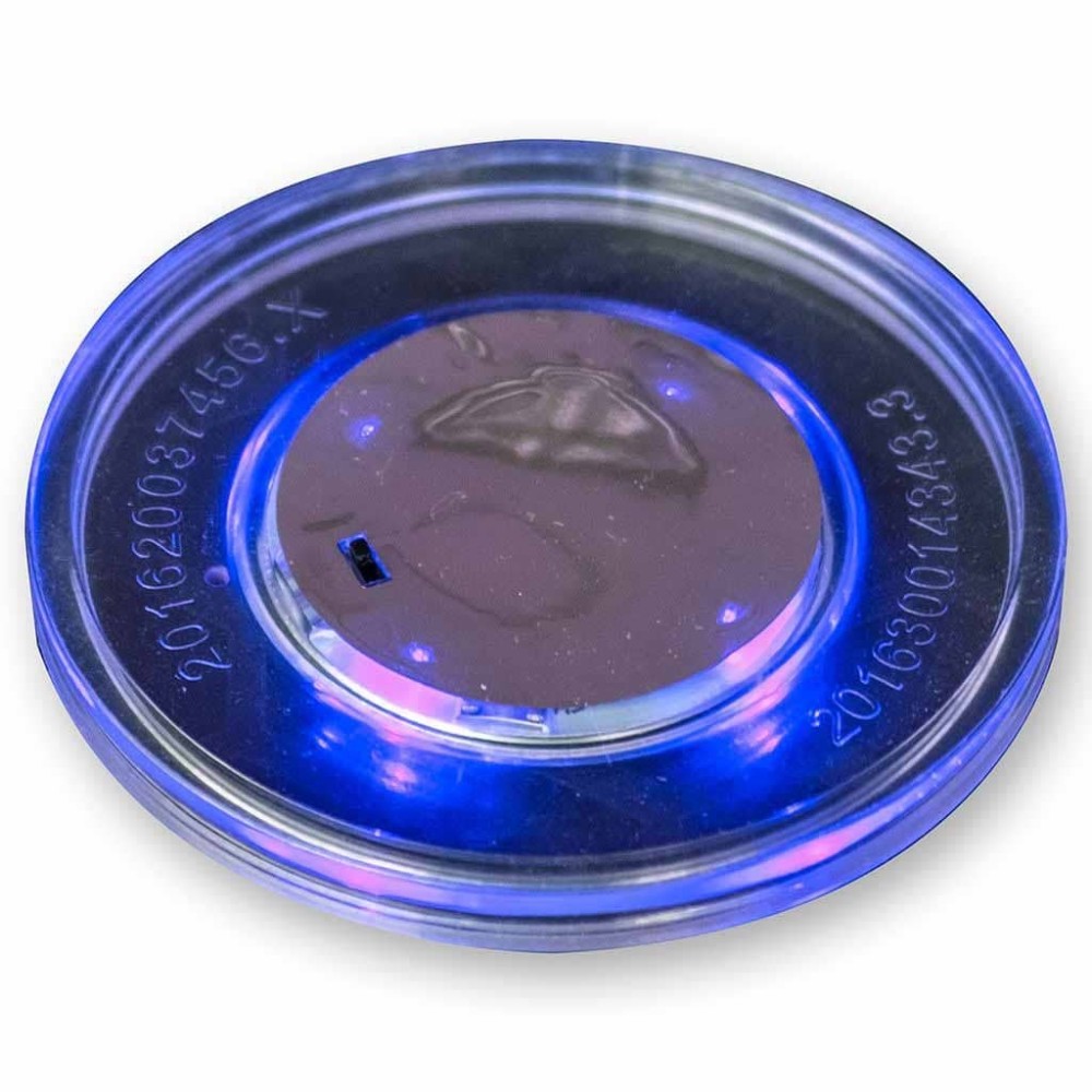 Masquedardos Disco Mesa Aire Led Azul 65mm 60304