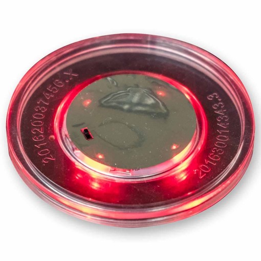 Masquedardos Air Table Disc Led Roșu 65mm 60303