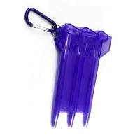 Masquedardos Purple transparent plastic protective cover