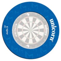 Masquedardos Dartboard Surrounds Unicorn Sigma Blue 79355