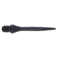 Masquedardos Conversion points Unicorn Darts Volute converted 27mm black 79211