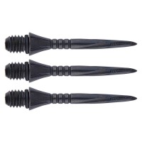 Masquedardos Conversion points Unicorn Darts Volute converted 27mm black 79211