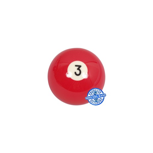 Masquedardos Bola Billar Nº3 Segunda Mano