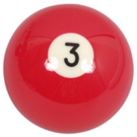 Masquedardos Bola Billar Nº3 Segunda Mano