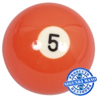 Masquedardos Bola Billar Nº5 Segunda Mano