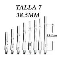 Masquedardos Fit Shaft Gear Hybrid Swivel Shafts Weiß Größe 7