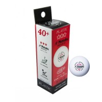 Masquedardos Ping Pong ball Nittaku Premium 40 plus three units. Manufacture from materials of any heading