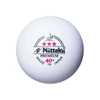 Masquedardos Ping Pong ball Nittaku Premium 40 plus three units. Manufacture from materials of any heading