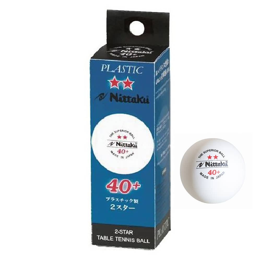 Masquedardos Bola Ping Pong Nittaku Two Star 40 + ** 3 Unit. 550863