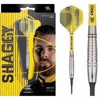 Masquedardos Cible Scott Williams Shaggy Darts 90% 18g Pointe en plastique 210319