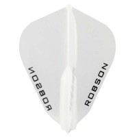 Masquedardos Pluma Bulls Darts Robson Fantail Weiß Bu-51710