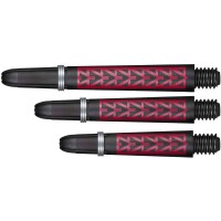 Masquedardos Cães Shot Darts Koy Carbon Pakati Vermelha Larga 48mm Sh-sm3708/m