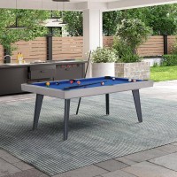 Masquedardos Ascona 6ft Outdoor American Biljardi + ruokapöytä + Ping Pong Kit