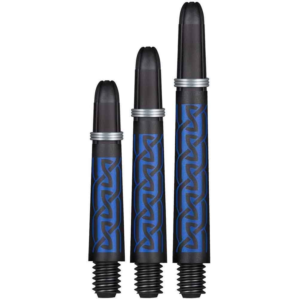 Masquedardos Cane Shot Darts Koy Carbon Helioknot Blue Intermediate 41mm Sh-sm3706/i