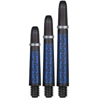 Masquedardos Cañas Shot Darts Koy Carbon Helioknot Azul Intermedia 41mm Sh-sm3706/i