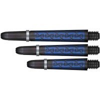 Masquedardos Cañas Shot Darts Koy Carbon Helioknot Azul Intermedia 41mm Sh-sm3706/i