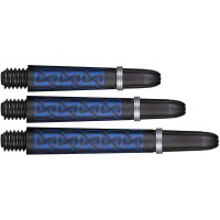 Masquedardos Cañas Shot Darts Koy Carbon Helioknot Azul Intermedia 41mm Sh-sm3706/i