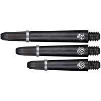 Masquedardos Cañas Shot Darts Koi Carbon Shaft Negro Larga 45mm Sh-sm3703/m