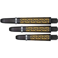 Masquedardos Cães Shot Darts Koy Carbon Helioknot Ouro Intermédio 41mm Sh-sm3707/i