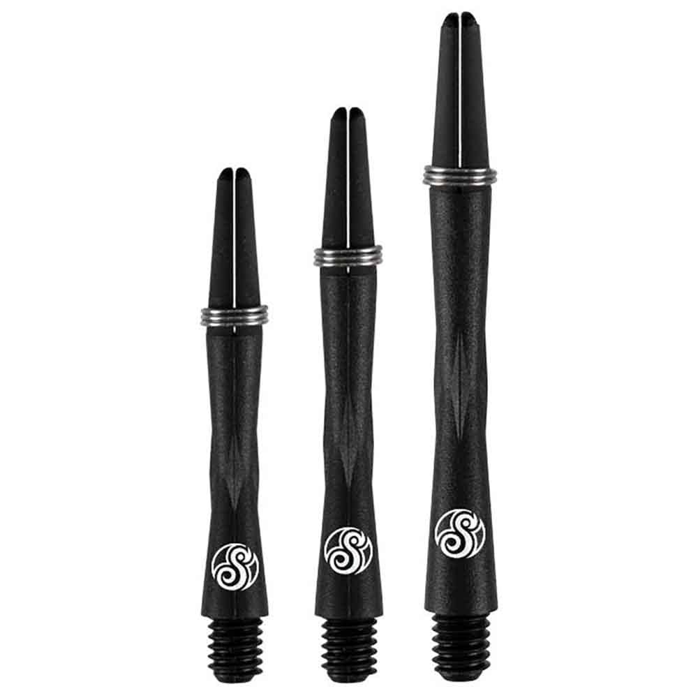 Masquedardos Cane Shot Darts Tao carbon shaft black cut 35mm sh-sm3686s