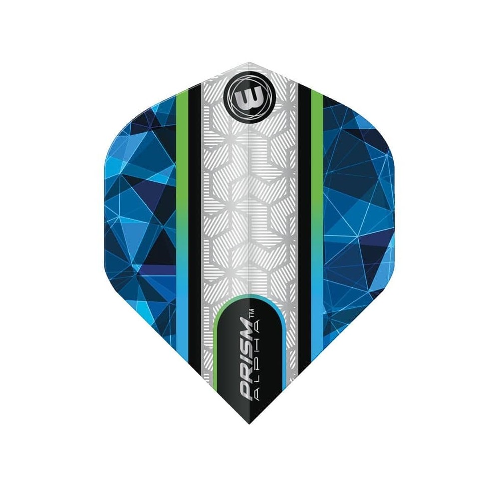 Masquedardos Winmau darts standard prism alpha white blue 6915.196