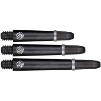 Masquedardos Cane Shot Darts Koi Carbon Shaft Intermediate black 37.5mm Sh-sm3703/i