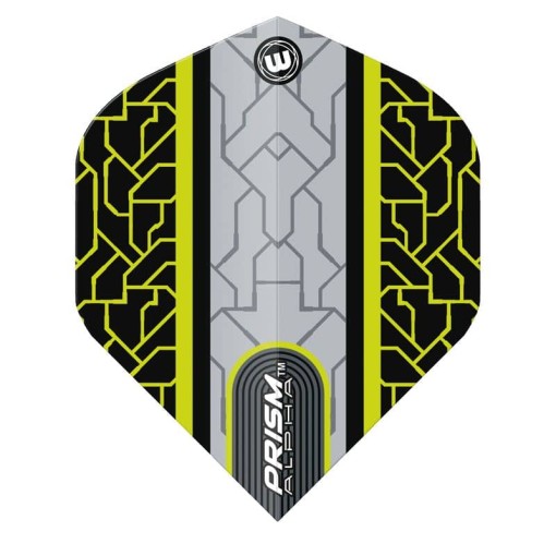 Masquedardos Winmau Darts Standard Prism Alpha Black Yellow 6915.702 Flights